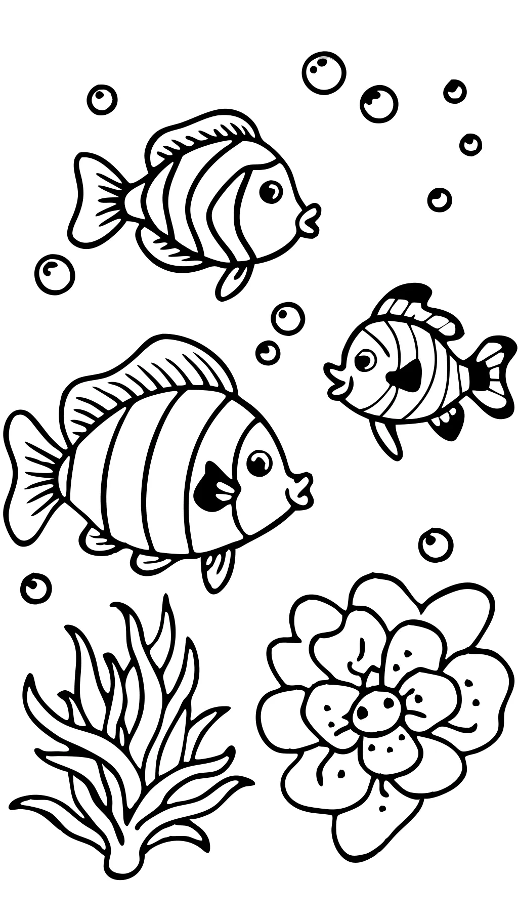 fish for coloring pages